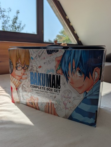 Bakuman box set completo manga - box,