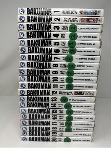 Bakuman set manga completo - bakuman,