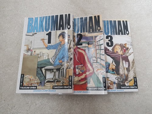 Bakuman vol manga - 1-3,
