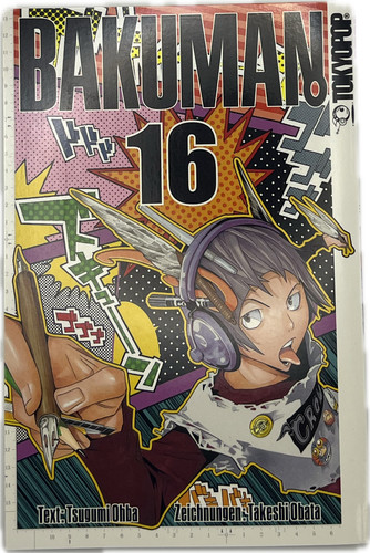 Bakuman manga - 16, (nuovo)