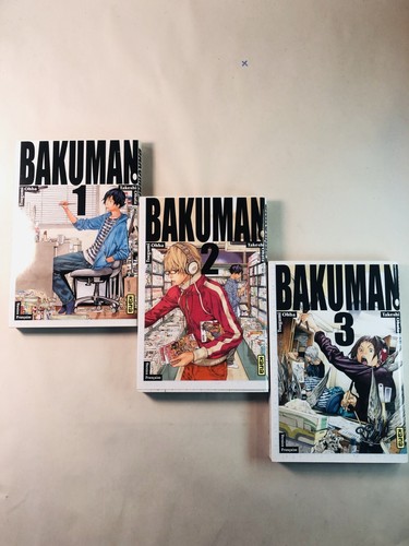 Manga bakuman tomes - 2,, 3